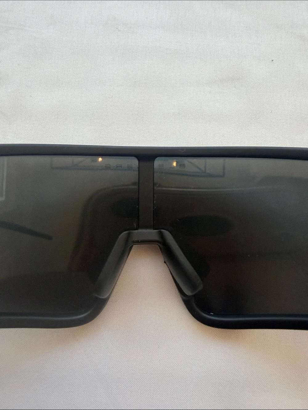 Blenders Black Full-Coverage Shield Sunglasses - Black